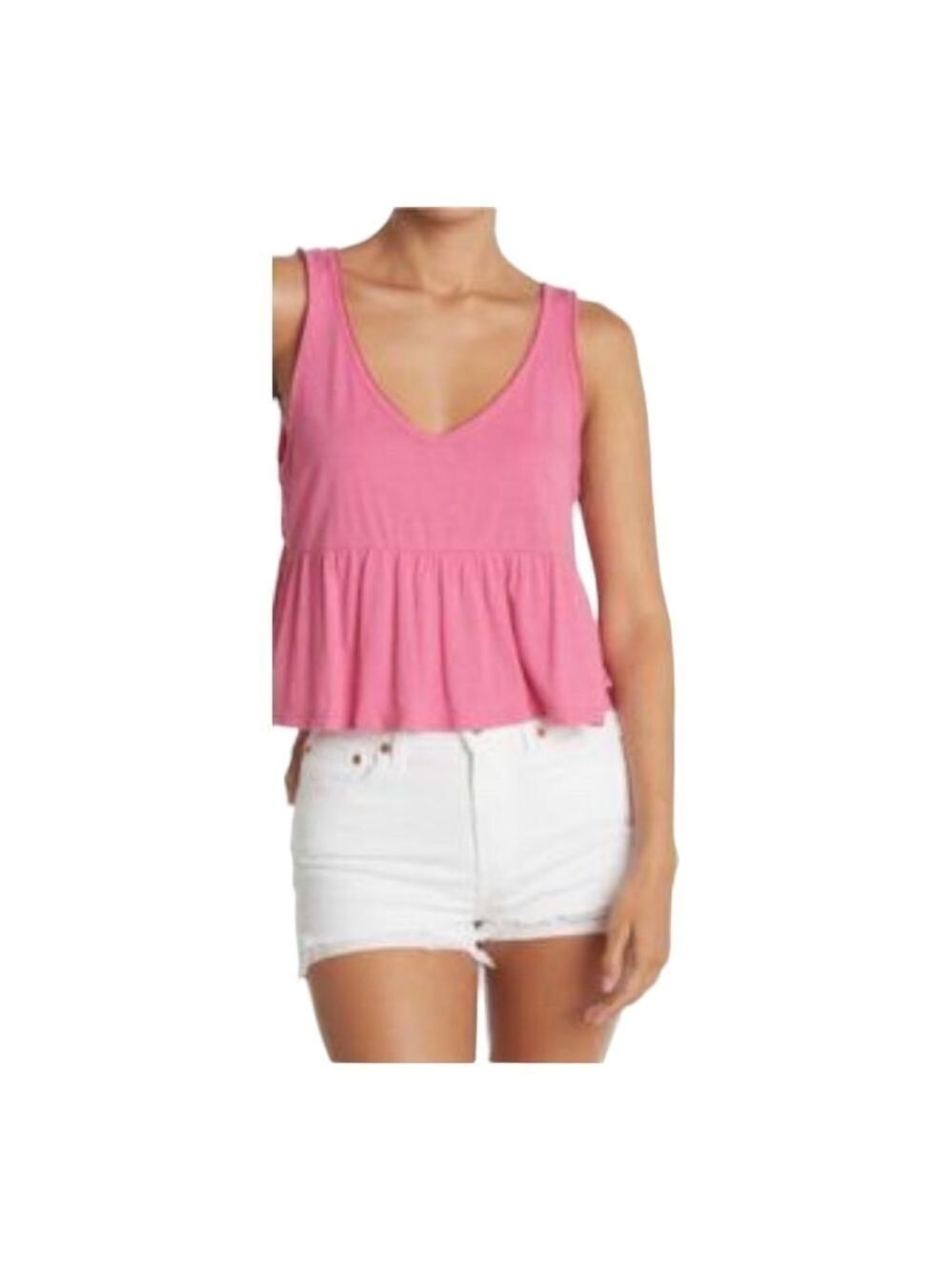 𝅺abound Baby Doll Tank in pink